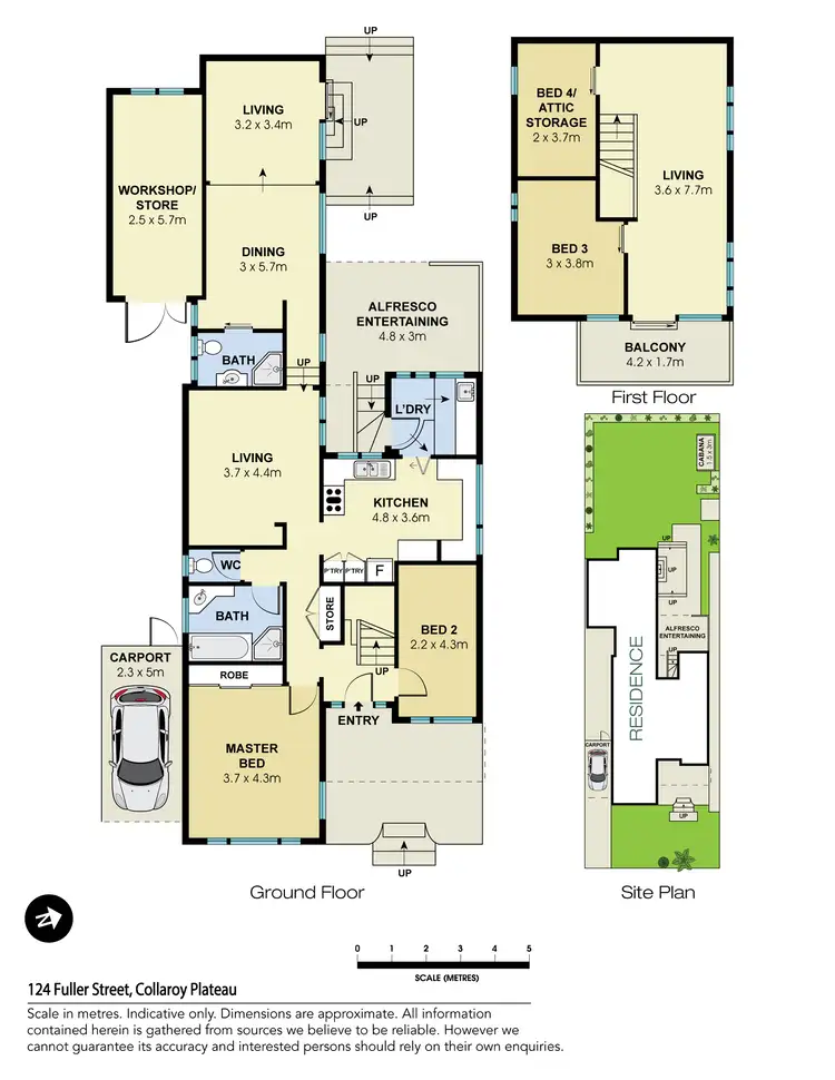Floorplan of Homely house listing, 124 Fuller Street, Collaroy Plateau NSW 2097