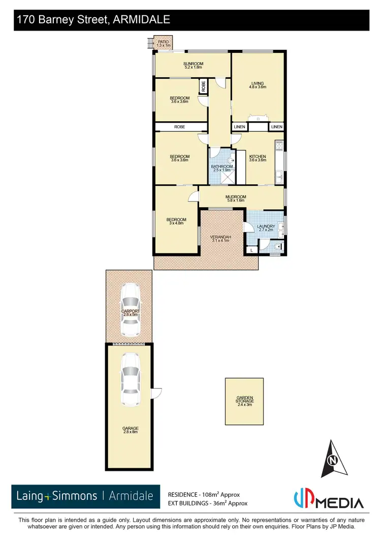 Floorplan of Homely house listing, 170 Barney Street, Armidale NSW 2350