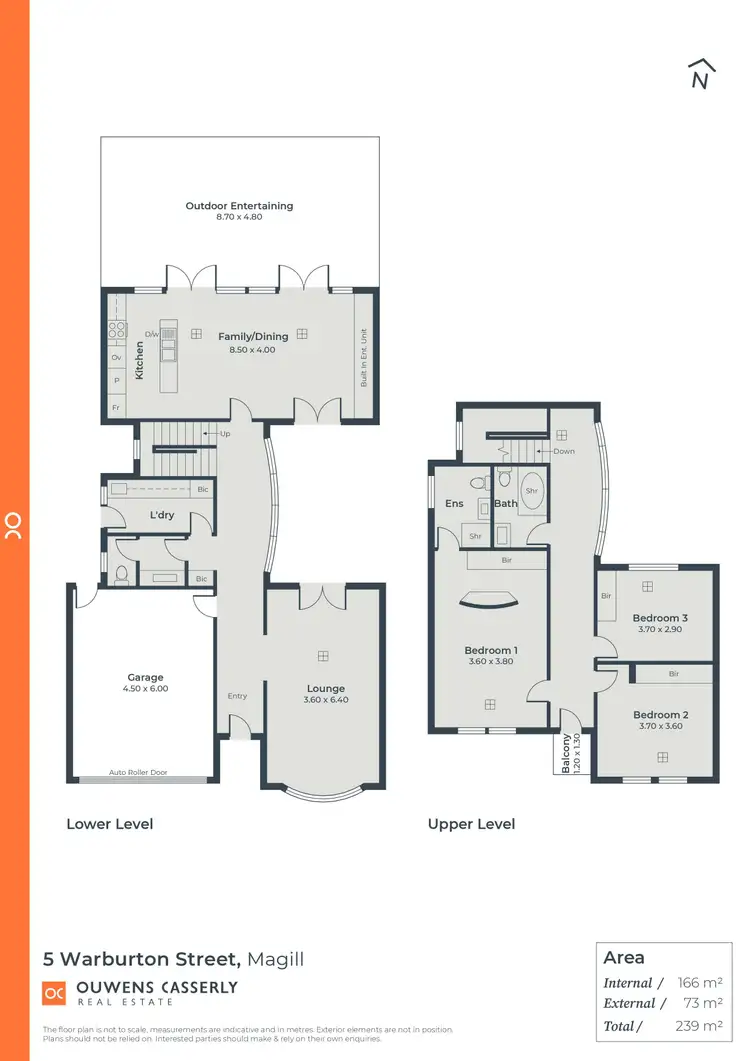 Floorplan of Homely house listing, 5 Warburton Street, Magill SA 5072