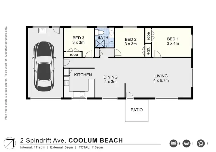 Floorplan of Homely house listing, 2 Spindrift Avenue, Coolum Beach QLD 4573