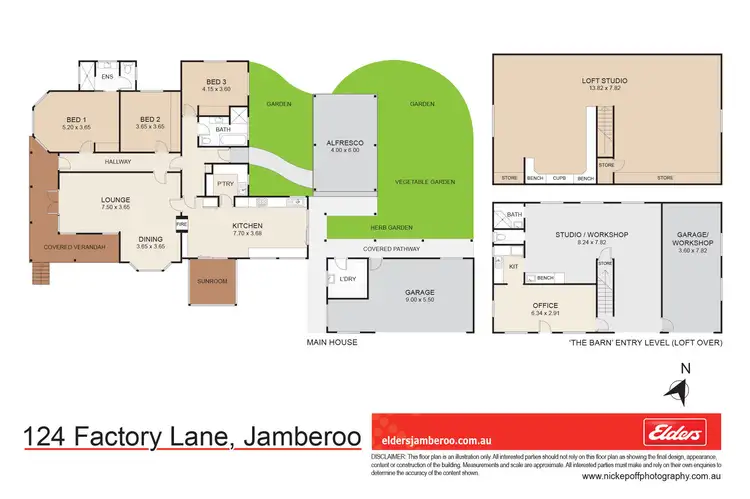 Floorplan of Homely rural property listing, 124 Factory Lane, Jamberoo NSW 2533