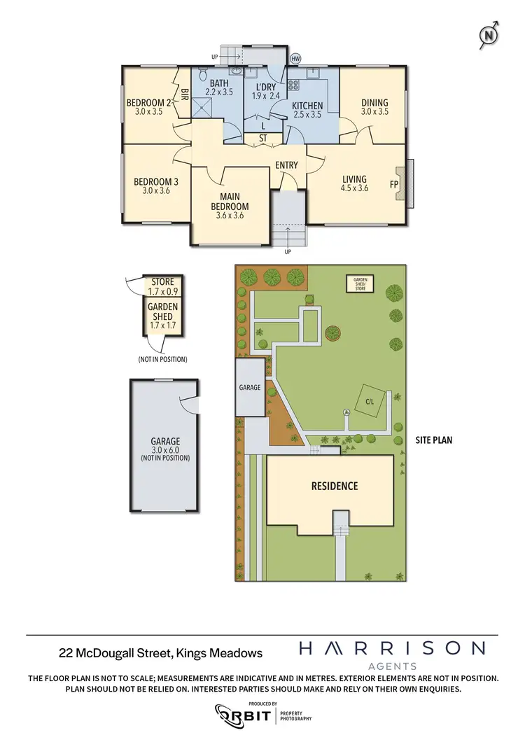 Floorplan of Homely house listing, 22 McDougall Street, Kings Meadows TAS 7249