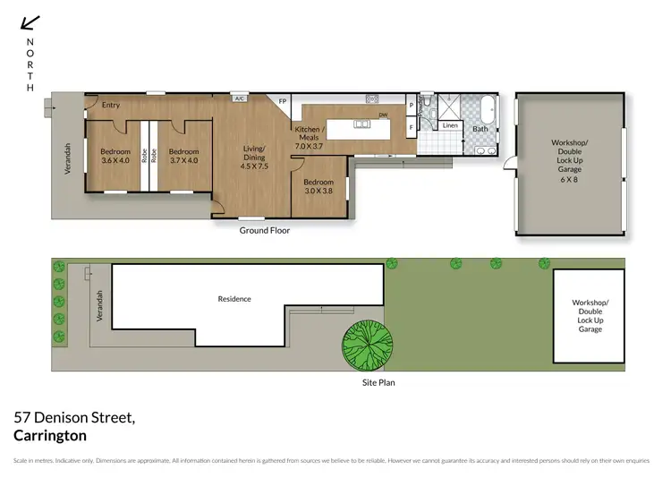 Floorplan of Homely house listing, 57 Denison Street, Carrington NSW 2294
