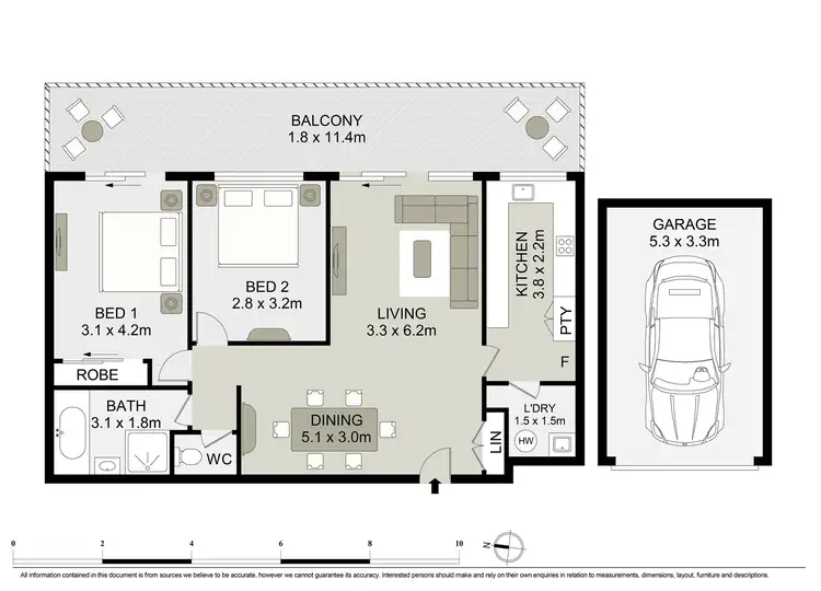 Floorplan of Homely apartment listing, 49/192-200 Vimiera Road, Marsfield NSW 2122