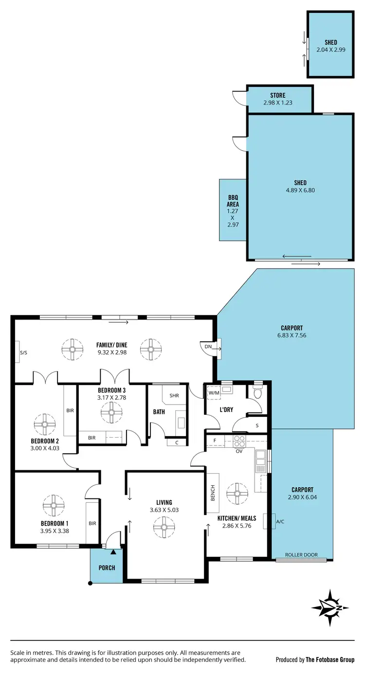 Floorplan of Homely house listing, 12 Charles Street, Ascot Park SA 5043