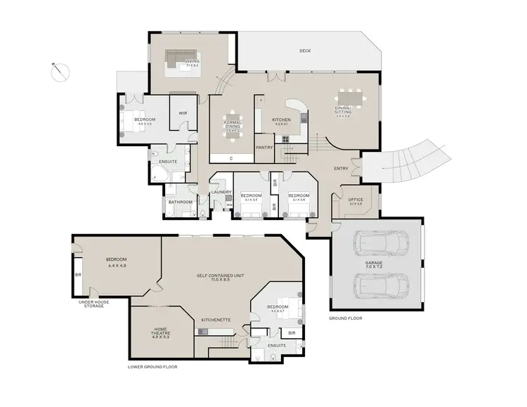 Floorplan of Homely house listing, 47 Blackstone Road, Blackstone Heights TAS 7250