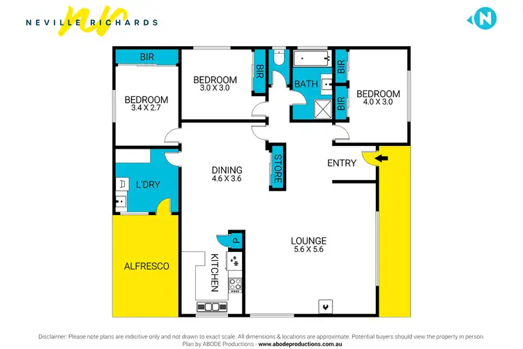 Floorplan of Homely house listing, 195 Newcombe Street, Portarlington VIC 3223