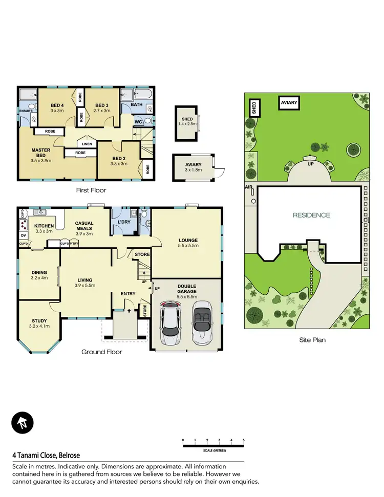 Floorplan of Homely house listing, 4 Tanami Close, Belrose NSW 2085