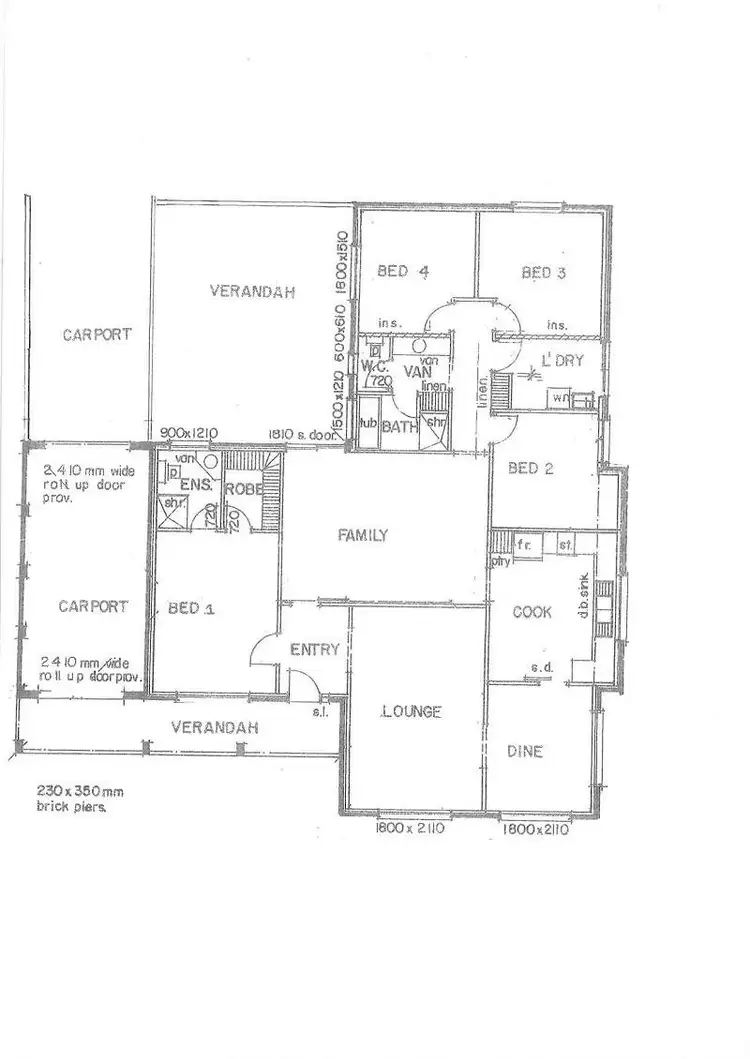 Floorplan of Homely house listing, 108 Central Road, Monash SA 5342