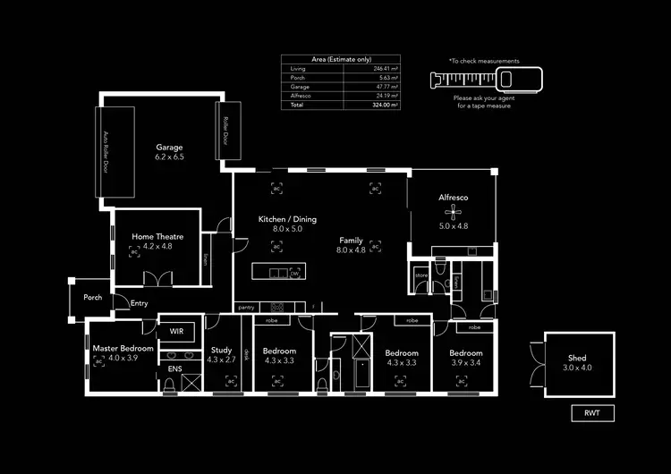 Floorplan of Homely house listing, 46 Craig Street, Richmond SA 5033