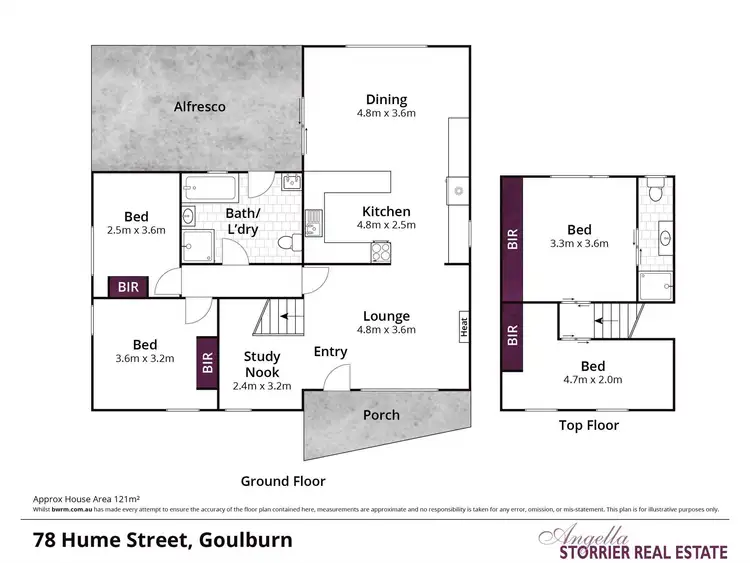 Floorplan of Homely house listing, 78 Hume Street, Goulburn NSW 2580