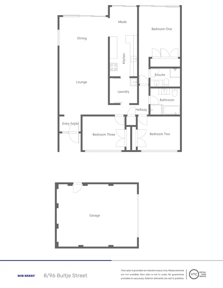 Floorplan of Homely unit listing, 8/96 Bultje Street, Dubbo NSW 2830