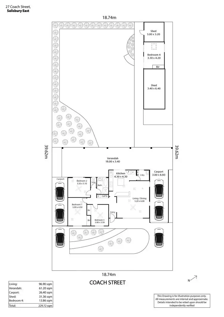 Floorplan of Homely house listing, Address available on request