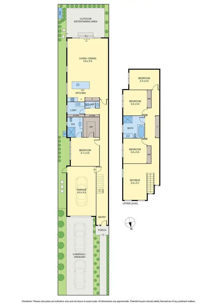 Floorplan of Homely house listing, 41 Kernan Street, Strathmore VIC 3041