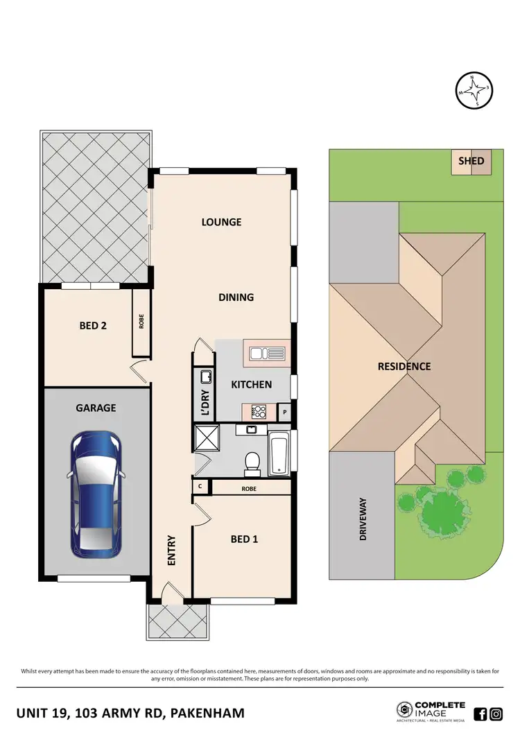 Floorplan of Homely house listing, 19/103 Army Road, Pakenham VIC 3810