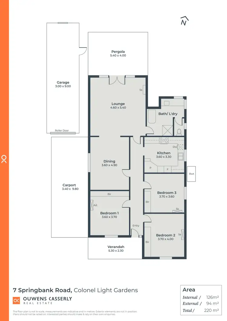 Floorplan of Homely house listing, 7 Springbank Road, Colonel Light Gardens SA 5041