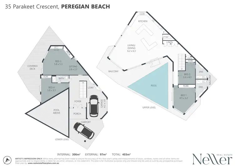 Floorplan of Homely house listing, 35 Parakeet Crescent, Peregian Beach QLD 4573