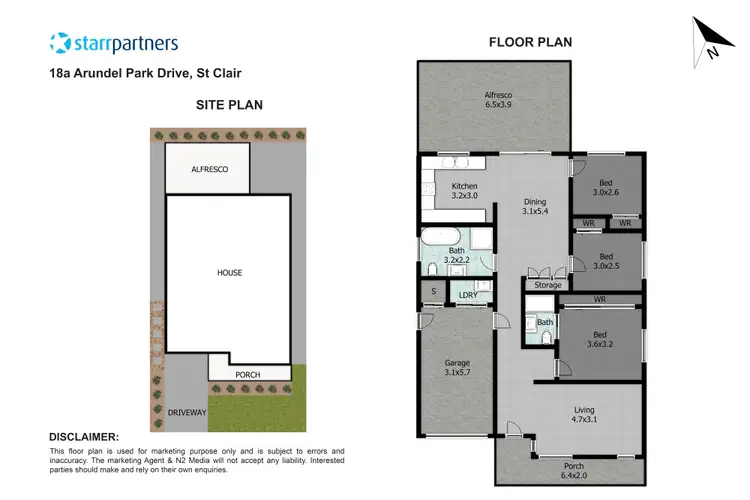 Floorplan of Homely house listing, 18a Arundel Park Drive, St Clair NSW 2759