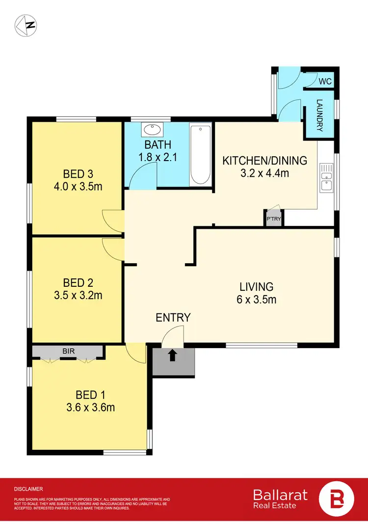 Floorplan of Homely house listing, 4 Daphne Street, Wendouree VIC 3355