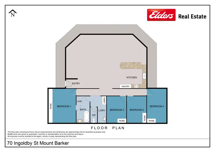 Floorplan of Homely house listing, 70 Ingoldby Street, Mount Barker WA 6324