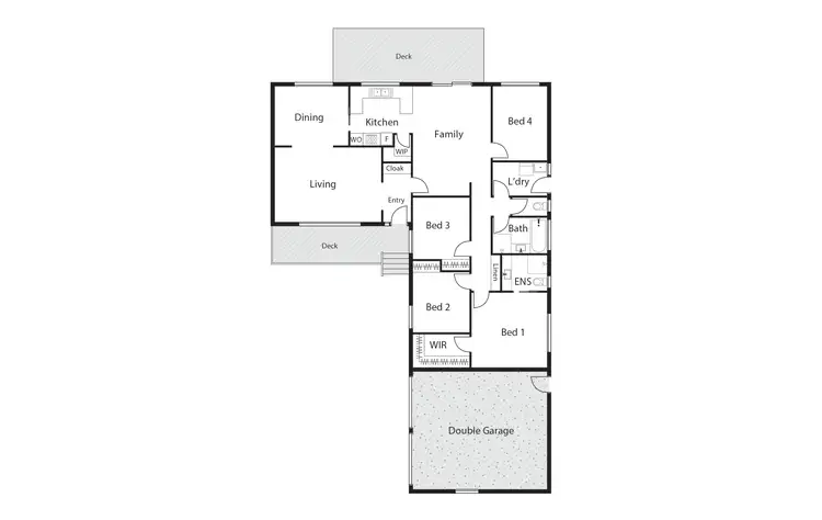 Floorplan of Homely house listing, 12 Johnstone Circuit, Calwell ACT 2905