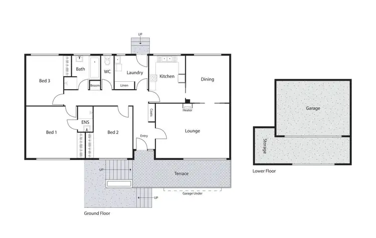 Floorplan of Homely house listing, 34 McCormack Street, Curtin ACT 2605