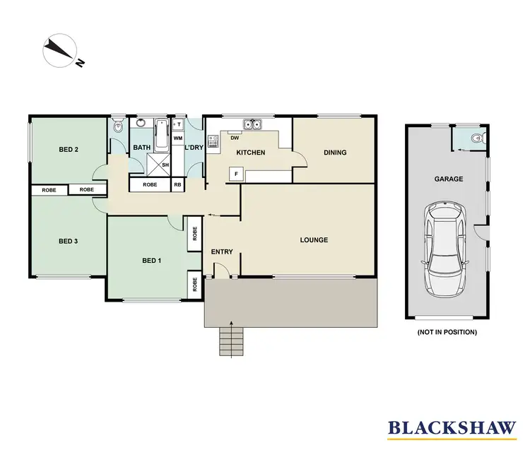 Floorplan of Homely house listing, 43 Pavonia Street, Rivett ACT 2611