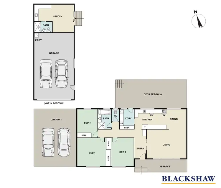 Floorplan of Homely house listing, 43 Mirrool Street, Duffy ACT 2611