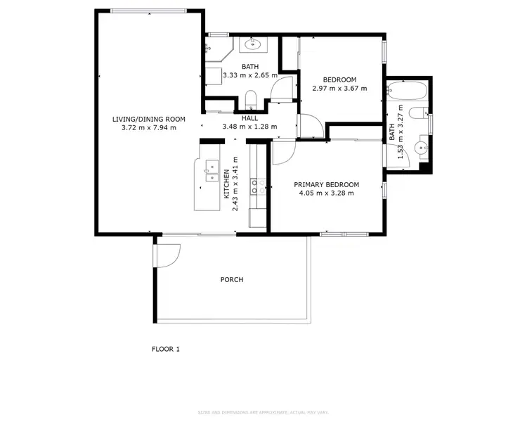 Floorplan of Homely unit listing, 13/47-49 McCormack Street, Manunda QLD 4870