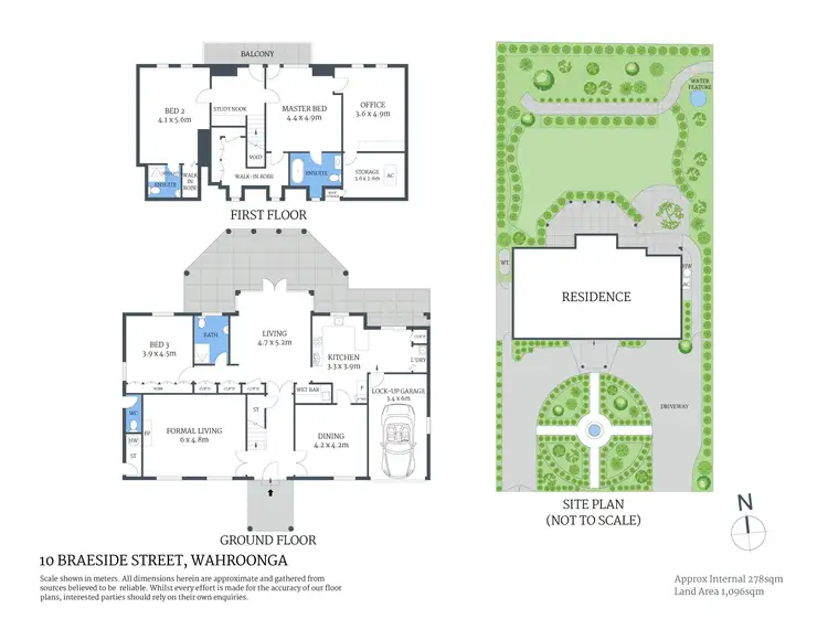 Floorplan of Homely house listing, 10 Braeside Street, Wahroonga NSW 2076