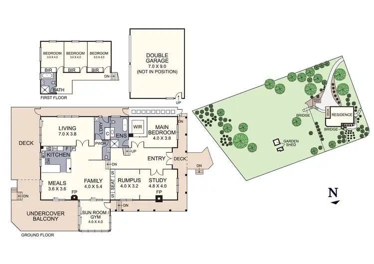 Floorplan of Homely house listing, 6 Christie Parade, Healesville VIC 3777