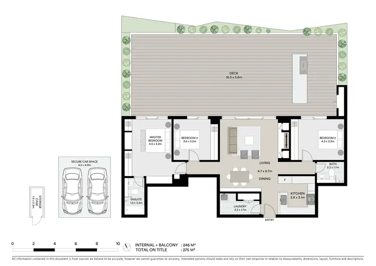 Floorplan of Homely apartment listing, 602C/3 Meikle Place, Ryde NSW 2112