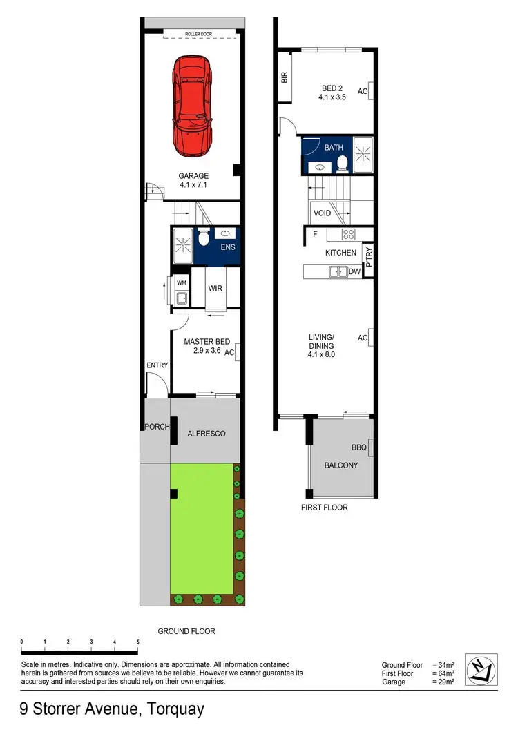 Floorplan of Homely house listing, 9 Storrer Avenue, Torquay VIC 3228