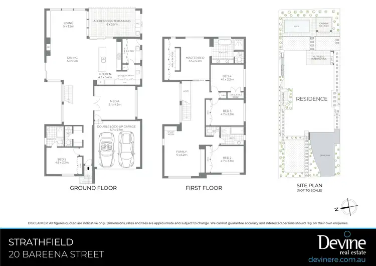 Floorplan of Homely house listing, 20 Bareena Street, Strathfield NSW 2135