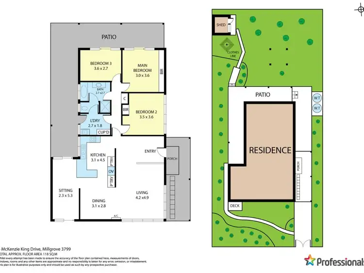 Floorplan of Homely house listing, 4 Mckenzie King Drive, Millgrove VIC 3799