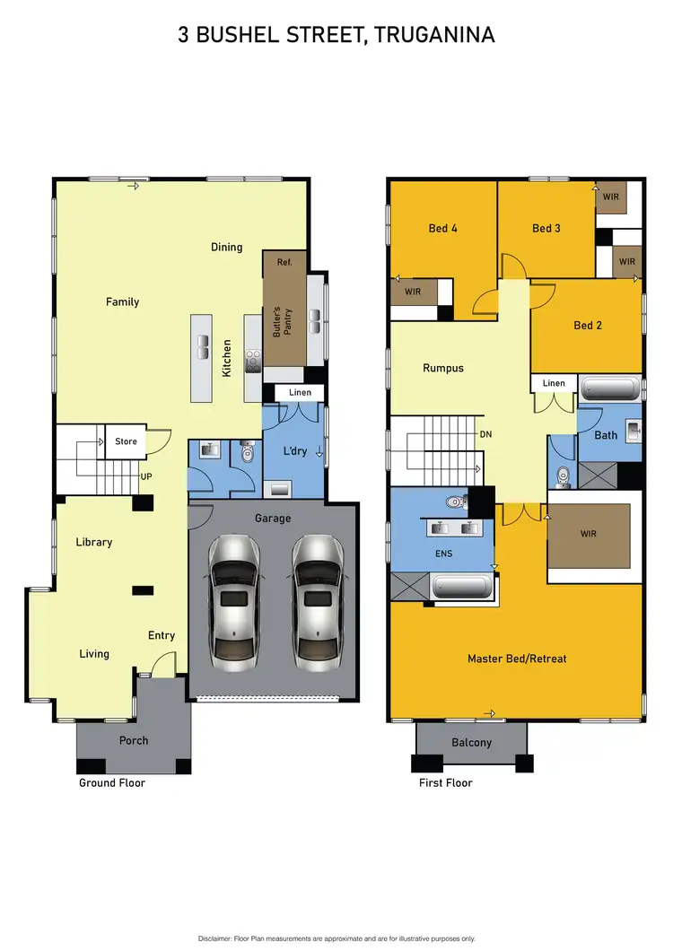 Floorplan of Homely house listing, 3 Bushel Way, Truganina VIC 3029