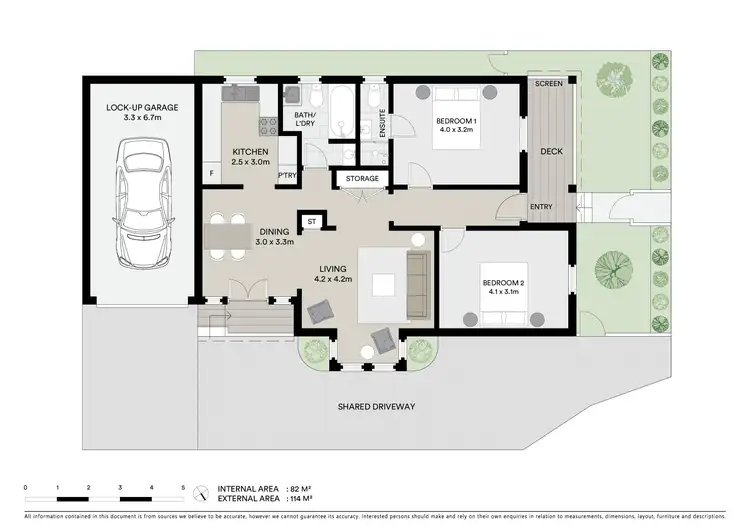 Floorplan of Homely villa listing, 1/146 Railway Street, Woy Woy NSW 2256