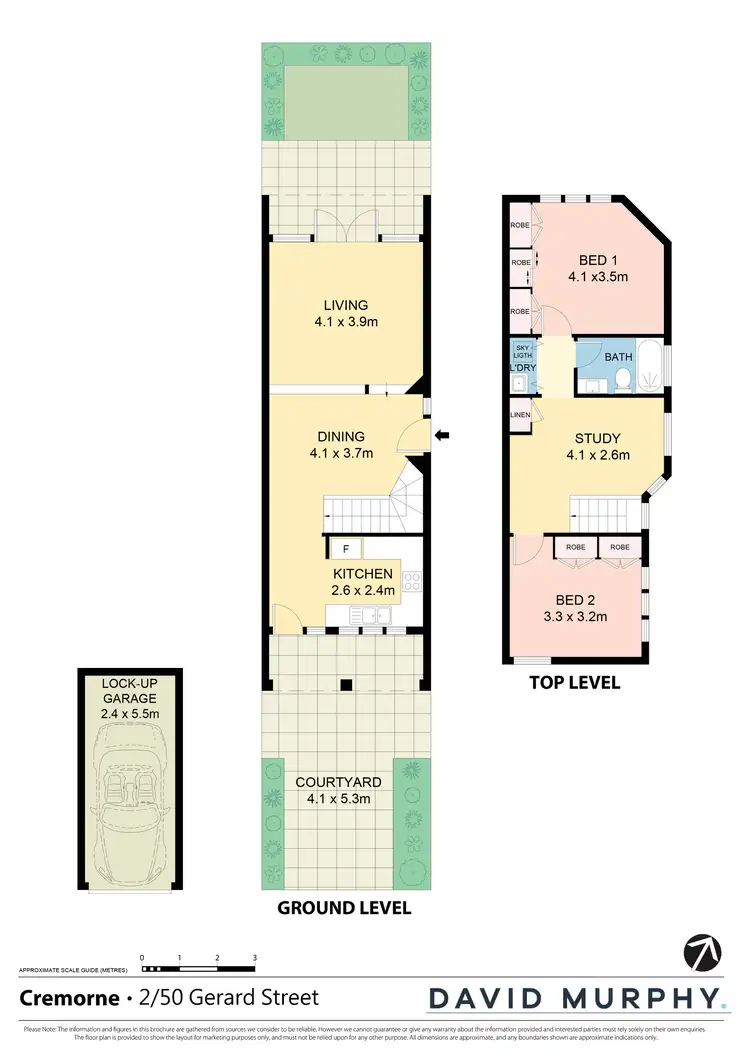 Floorplan of Homely apartment listing, 2/50 Gerard Street, Cremorne NSW 2090
