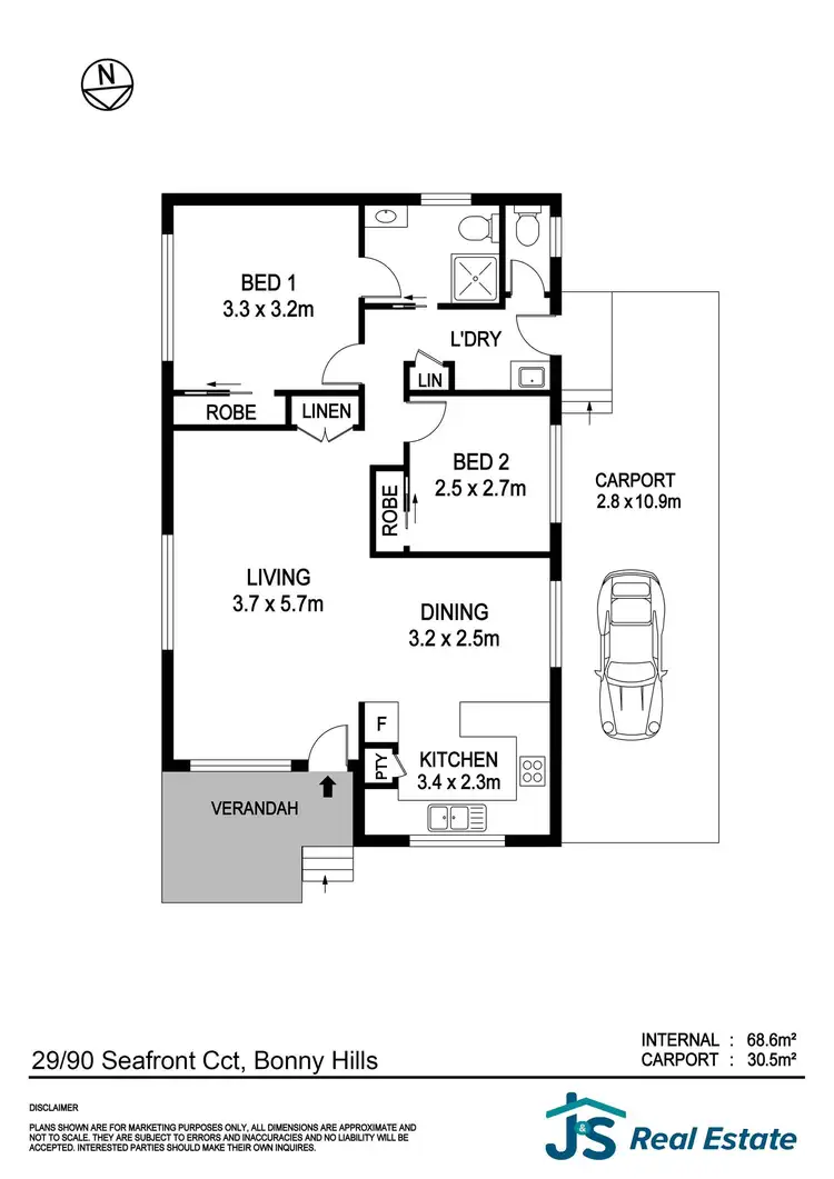 Floorplan of Homely house listing, 29/90 Seafront Circuit, Bonny Hills NSW 2445