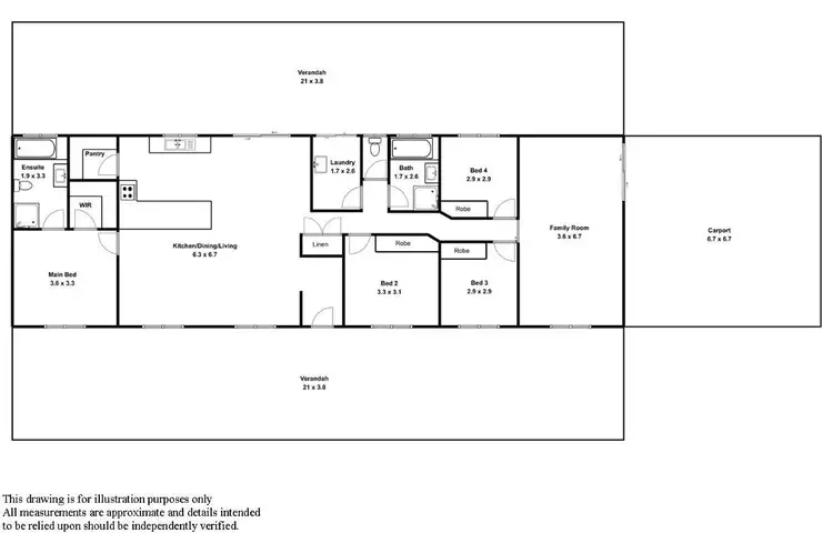 Floorplan of Homely house listing, 19 Laguna Avenue, Ceduna Waters SA 5690