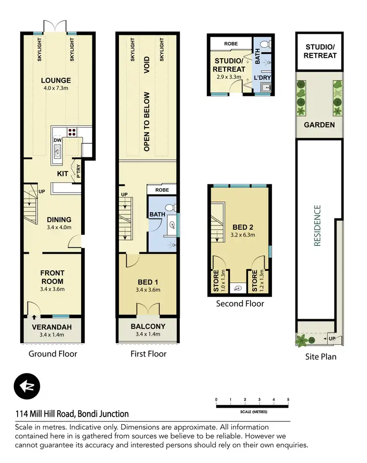 Floorplan of Homely house listing, 114 Mill Hill Road, Bondi Junction NSW 2022