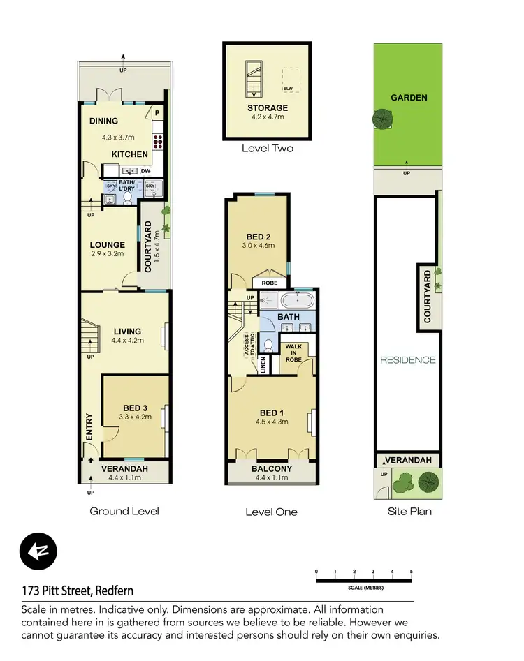 Floorplan of Homely house listing, 173 Pitt Street, Redfern NSW 2016