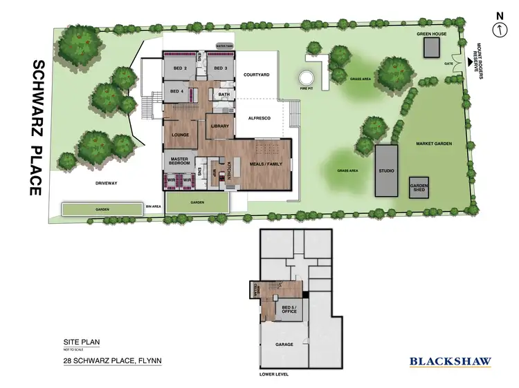 Floorplan of Homely house listing, 28 Schwarz Place, Flynn ACT 2615