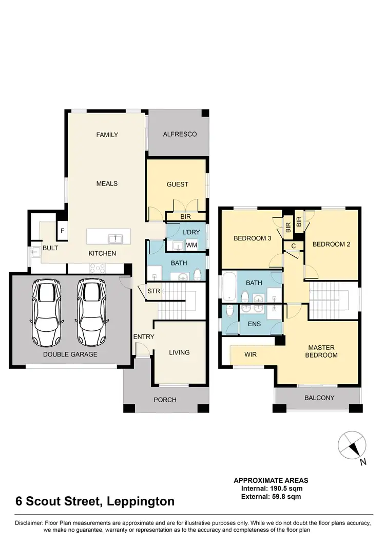 Floorplan of Homely house listing, 6 Scout Street, Leppington NSW 2179