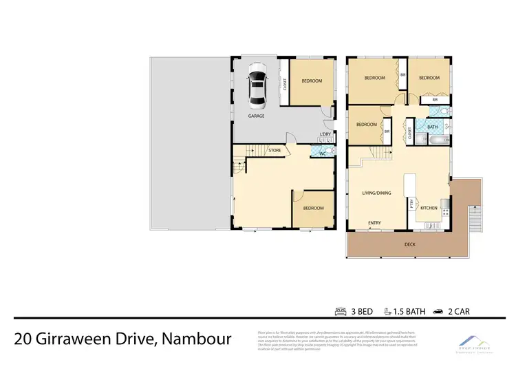 Floorplan of Homely house listing, 20 Girraween Drive, Nambour QLD 4560