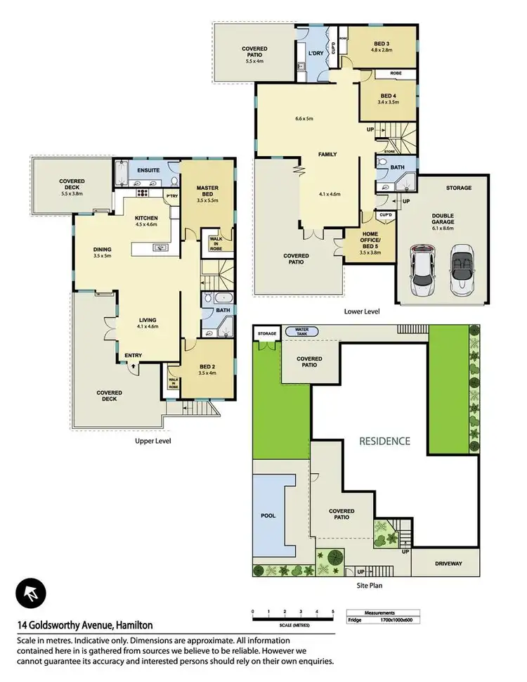 Floorplan of Homely house listing, 14 Goldsworthy Avenue, Hamilton QLD 4007