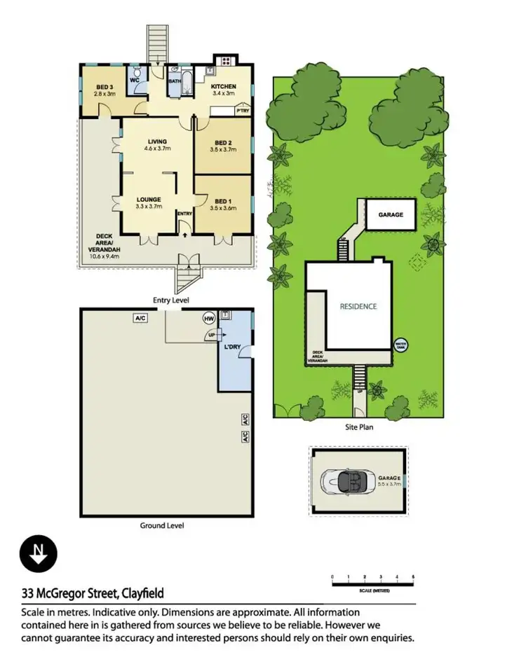 Floorplan of Homely house listing, 33 McGregor Street, Clayfield QLD 4011