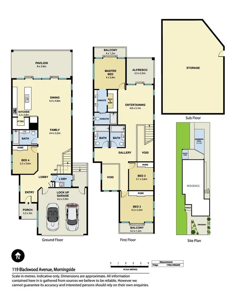 Floorplan of Homely house listing, 119 Blackwood Avenue, Morningside QLD 4170