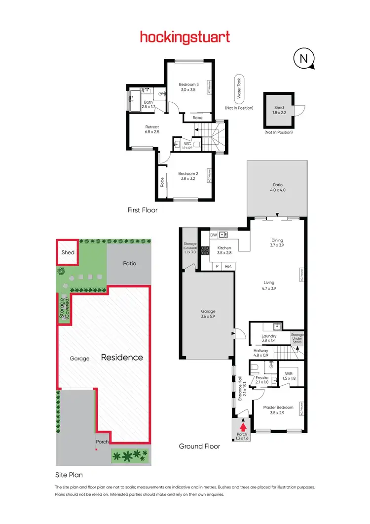 Floorplan of Homely townhouse listing, 19/87-93 Radford Road, Reservoir VIC 3073