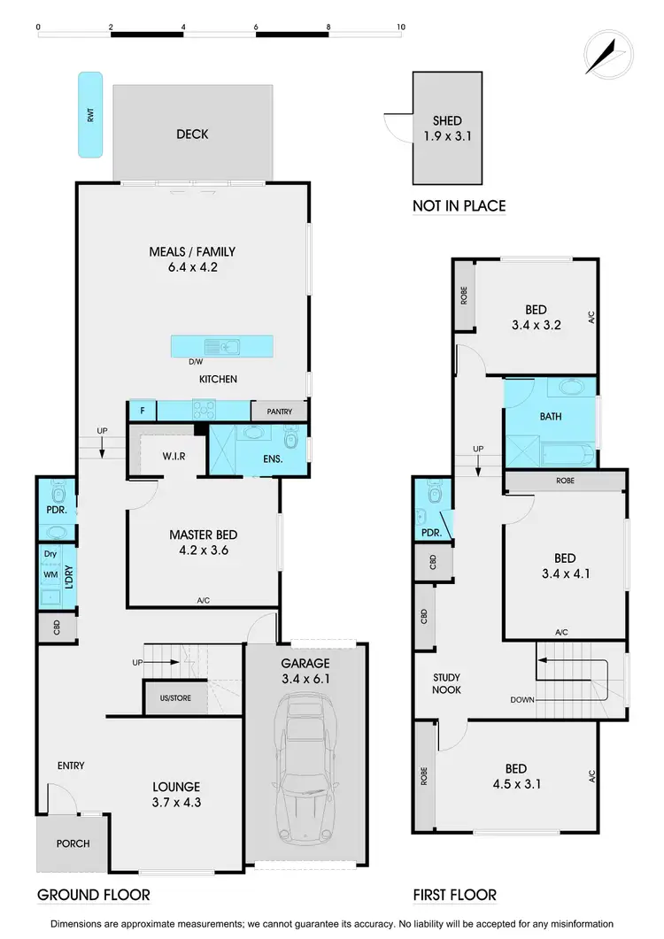 Floorplan of Homely house listing, 18a Templeton Street, Wantirna VIC 3152